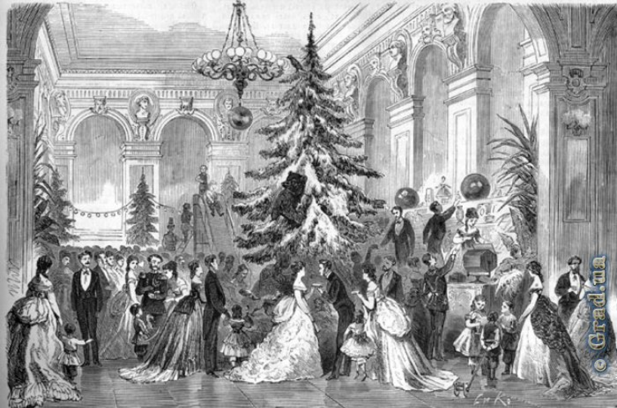 Праздничная ель 1811
