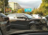 ДТП на Таирова вызвало огромную пробку (фото)