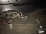 В Одессе задержан очередной похититель колес
