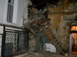 Обрушение в центре Одессы (фото)