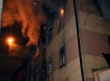 В центре Одессы горел трехэтажный дом (фото)