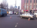 В аварии на ул.Балковской пострадал водитель автомобиля