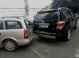 На Молдаванке столкнулись три автомобиля (фото)