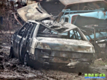 Масштабный пожар в Измаиле уничтожил СТО и два автомобиля