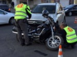 Водитель мотоцикла пострадал в дорожной аварии (фото)