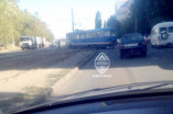 В Одессе трамвай сошел с рельс (обновлено)