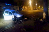 В ночной аварии в центре Одессы пострадали два человека