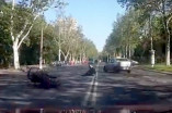 Автомобиль сбил мотоциклиста на проспекте Шевченко