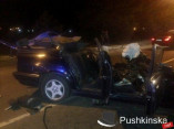 Под Одессой иномарка влетела в грузовик, водитель погиб