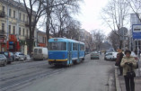 Вследствие ДТП на ул.Преображенской не ходят трамваи