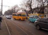 ДТП стало причиной транспортного затора на Молдаванке (фото)