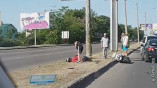 В утреннем ДТП в Одессе пострадал мопедист