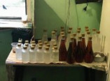 В Суворовском районе разливали фальсифицированный алкоголь (фото)