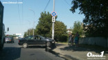 В Одессе автомобиль врезался в столб