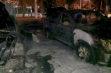 Ночью в Одессе сгорели две иномарки