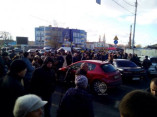 Одесситы перекрыли дорогу возле "Привоза"(обновлено)