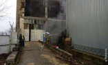Пожар на заводе в Одессе