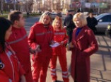 В Одессе прошел флэшмоб "Пропусти скорую" (фото)