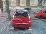В центре Одессы горел автомобиль