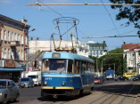 В центре города ДТП приостановило движение трамваев