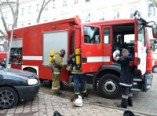 В центре Одессы утром тушили пожар (фото)