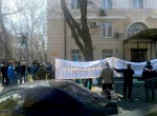 У здания одесской фискальной службы - очередная акция протеста (фото)