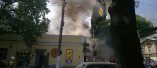 В центре Одессы горел магазин 
