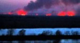 В Нижнеднестровском парке - новые очаги возгорания