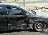 Пассажирка иномарки пострадала в дорожной аварии на Балковской (фото)