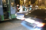 В Одессе автомобиль налетел на троллейбус