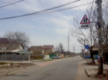 В районе Чубаевки установлен новый дорожный знак (фото)