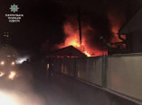 Ночью в Одессе сгорел частный дом
