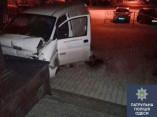 В ночном ДТП в центре Одессы погиб водитель, пассажир - травмирован