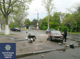 В Одессе водитель "ВАЗа" сбил четырех человек на тротуаре