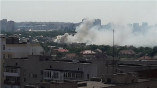 Масштабный пожар в Одессе. Фото