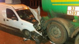 Пьяный водитель спровоцировал аварию