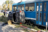 Авария изменила движение четырех трамвайных маршрутов (обновлено)