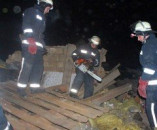 В Лиманском районе взрыв уничтожил жилой дом (фото)
