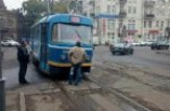 Одесский трамвай сошел с рельсов (обновлено)