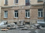 Подробности с места обрушения в центре Одессы (фото, видео)