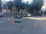 В Одессе разбился мотоциклист (фото)