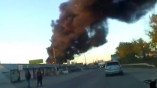 Пожар в пригороде Одессы