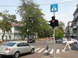 В центре Одессы появился новый светофор (фото)