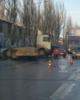ДТП на Николаевской дороге. Затруднено движение в обе стороны