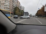 На Таирова не разъехались троллейбус и легковушка (фото)