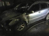 В Одессе горел автомобиль