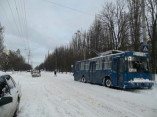 Третий троллейбус ходит по измененному маршруту