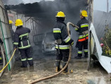 В Измаильском районе горел автомобиль: пострадал мужчина