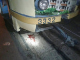 Пешеход попал под трамвай