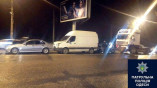 На Николаевской дороге столкнулись четыре автомобиля